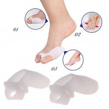 Set 2 x Corector pentru Monturi SIKS, Protectie Impotriva Presiunii la Mers, Reducere Inflamatii, Silicon Moale, Marime Unive...