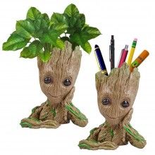 Ghiveci De Flori SIKS, Figurina, Groot Cel Ganditor, Gardienii Galaxiei, Decorare Birou Ghiveci De Flori SIKS, Figurina, Groot Cel Ganditor, Gardienii Galaxiei, Decorare Birou