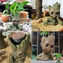 Ghiveci De Flori SIKS, Figurina, Groot Cel Ganditor, Gardienii Galaxiei, Decorare Birou Ghiveci De Flori SIKS, Figurina, Groot Cel Ganditor, Gardienii Galaxiei, Decorare Birou
