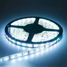 Kit Banda Led 12V SIKS Lumina Ambientala Alb Rece, 5 Metri, IP65, Led Strip, Cu Transformator