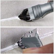 Spatula SIKS pentru Intinderea si Curatarea Siliconului, Dispozitiv, 5 Capete Interschimbabile, Gri