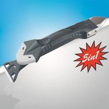Spatula SIKS pentru Intinderea si Curatarea Siliconului, Dispozitiv, 5 Capete Interschimbabile, Gri