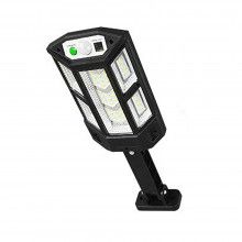 Lampa Solara SIKS, 43 LED, Montare pe Perete, Senzor de Miscare, Pozitie Reglabila, 3 Moduri de Iluminare, Negru