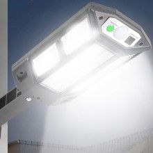 Lampa Solara SIKS, 43 LED, Montare pe Perete, Senzor de Miscare, Pozitie Reglabila, 3 Moduri de Iluminare, Negru Lampa Solara SIKS, 43 LED, Montare pe Perete, Senzor de Miscare, Pozitie Reglabila, 3 Moduri de Iluminare, Negru
