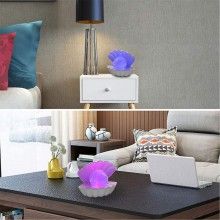 Lampa Led Model Scoica SIKS, Lampa Perla, Led Colorat, Alb