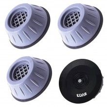 Set 4 Picioruse Amortizare EDAR, Tampon Anti-Vibratie, Antiderapante, Suport Anti-Zgomot pentru Mobilier sau Electrocasnice, ...