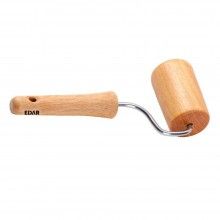Sucitor EDAR Tip Rola Pentru Intins Aluat, 1 Capat Din Lemn, Dimensiuni 18x7 cm