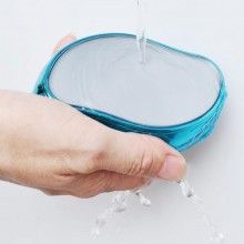 Dispozitiv de Epilare prin Frecare SIKS, Portabil, Reutilizabil, Fara Durere, Cristal, Albastru