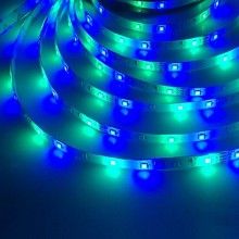Banda LED EDAR, Lumina Ambientala, 12V, LED SMD 3528, IP65, Telecomanda, Lumina Multicolora, Lungime 10m