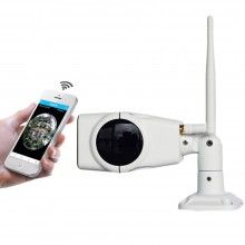 Camera Panoramica SIKS, 2 MP, Unghi de vizualizare 360 grade, Waterproof, Wireless, Model 3, Night Vision, Microfon, Difuzor,...