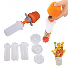 Set bucatarie EDAR® decor fructe/legume, moduri de taiere, dispozitiv manual Set bucatarie EDAR® decor fructe/legume, moduri de taiere, dispozitiv manual
