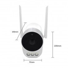 Camera Inteligenta Panormaica WiFi SIKS, Model 7, 160°, DC12V/2A, Slot Card, 3LED, Baby Monitor