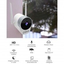 Camera Inteligenta Panormaica WiFi SIKS, Model 7, 160°, DC12V/2A, Slot Card, 3LED, Baby Monitor