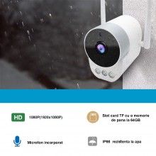 Camera Inteligenta Panormaica WiFi SIKS, Model 7, 160°, DC12V/2A, Slot Card, 3LED, Baby Monitor