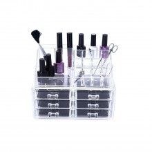 Organizator EDAR@ cosmetice, bijuterii, 6 sertare, 16 compartimente, transparent Organizator EDAR@ cosmetice, bijuterii, 6 sertare, 16 compartimente, transparent