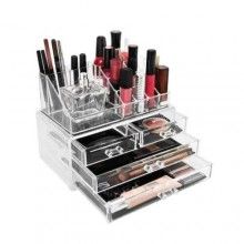 Organizator EDAR@ cosmetice, bijuterii, 6 sertare, 16 compartimente, transparent Organizator EDAR@ cosmetice, bijuterii, 6 sertare, 16 compartimente, transparent