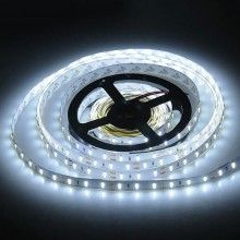 Kit Banda Led 12V EDAR, Lumina Ambientala, 5 Metri, IP65, Led Strip, Cu Transformator, Alb Rece