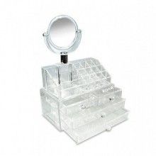 Organizator EDAR®, alb/transparent, intrebuintare multipla
