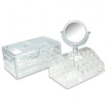 Organizator EDAR®, alb/transparent, intrebuintare multipla