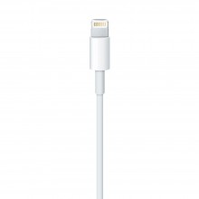 Cablu date SIKS pentru telefon/tableta, 1000mm, lightning, cablu soft, alb