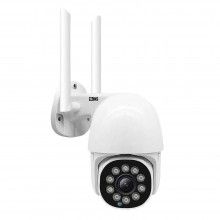 Camera de Supraveghere SIKS IP 66 WIFI Exterior, Conectare Telefon / PC, 10 LED, Night Vision Color, 12V, Rezistenta la Apa, ...