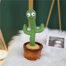 Jucarie interactiva SIKS Cactus Vorbitor, Danseaza, Imita, Canta, Educativ, 32 cm, cu USB, Verde Jucarie interactiva SIKS Cactus Vorbitor, Danseaza, Imita, Canta, Educativ, 32 cm, cu USB, Verde