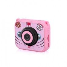 Camera Video Sport EDAR, Digitala, Subacvatica, Pentru Copii, 2.0", full HD, Carcasa si Jocuri Incluse, Roz Camera Video Sport EDAR, Digitala, Subacvatica, Pentru Copii, 2.0", full HD, Carcasa si Jocuri Incluse, Roz