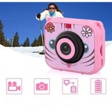 Camera Video Sport EDAR, Digitala, Subacvatica, Pentru Copii, 2.0", full HD, Carcasa si Jocuri Incluse, Roz Camera Video Sport EDAR, Digitala, Subacvatica, Pentru Copii, 2.0", full HD, Carcasa si Jocuri Incluse, Roz