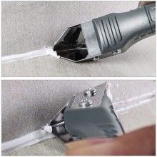 Dispozitiv EDAR pentru Intinderea si Curatarea Siliconului, Gri, Tip Spatula, 5 Capete Interschimbabile