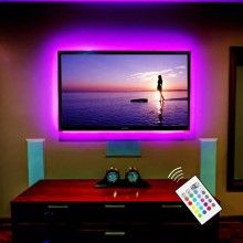 Kit Banda Led 5050 RGB 12V EDAR, Smart Led Strip, Aplicatie Telefon, Control Prin Telecomanda 24 Taste, Lumina Ambientala Mul... Kit Banda Led 5050 RGB 12V EDAR, Smart Led Strip, Aplicatie Telefon, Control Prin Telecomanda 24 Taste, Lumina Ambientala Mul...