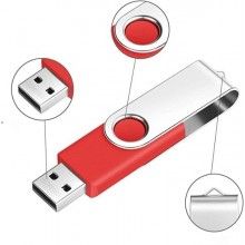Memorie Externa EDAR, Stick de Mare Viteza, USB 2.0, Capacitate 4GB, Rosu