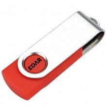 Memorie Externa EDAR, Stick de Mare Viteza, USB 2.0, Capacitate 8GB, Rosu