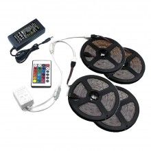 Kit Banda LED EDAR, Led RGB2835, Cu Telecomanda, Lungime 20m, Interior, Iluminare Ambientala Casa, Multicolor Kit Banda LED EDAR, Led RGB2835, Cu Telecomanda, Lungime 20m, Interior, Iluminare Ambientala Casa, Multicolor