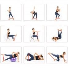 Set de 5 benzi elastice SIKS rezistenta din latex, pentru antrenament sala, fitness, yoga, pilates, gimnastica de recuperare,... Set de 5 benzi elastice SIKS rezistenta din latex, pentru antrenament sala, fitness, yoga, pilates, gimnastica de recuperare,...