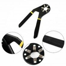 Cheie Universala EDAR Bionica De 6", Cheie Magica Hexagonala, Otel, Reglabila, Negru Cheie Universala EDAR Bionica De 6", Cheie Magica Hexagonala, Otel, Reglabila, Negru