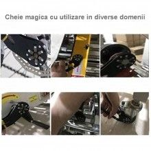 Cheie Universala EDAR Bionica De 6", Cheie Magica Hexagonala, Otel, Reglabila, Negru Cheie Universala EDAR Bionica De 6", Cheie Magica Hexagonala, Otel, Reglabila, Negru