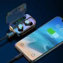 Casti Audio EDAR, Fara Fir, In-Ear, baterie 2000 mAh, Bluetooth 5.1, Touch Control, True Wireless, Waterproof IPX 5, Compatib... Casti Audio EDAR, Fara Fir, In-Ear, baterie 2000 mAh, Bluetooth 5.1, Touch Control, True Wireless, Waterproof IPX 5, Compatib...