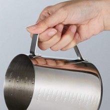 Cana Gradata EDAR, Otel Inoxidabil, 600ml, Rezistenta la uzura, Usor de utilizat, Argintiu