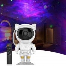 Lampa LED Rotativa cu Proiector SIKS pentru Camera Copilului, Masina, Model Astronaut, Lumina Ambientala, Reglabila, Control ... Lampa LED Rotativa cu Proiector SIKS pentru Camera Copilului, Masina, Model Astronaut, Lumina Ambientala, Reglabila, Control ...