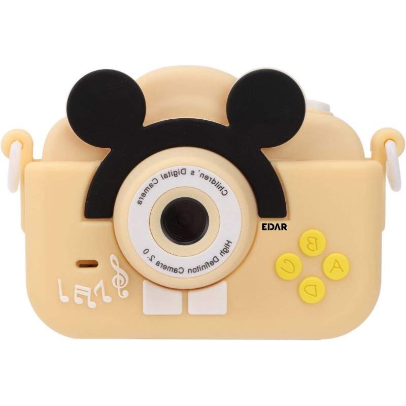 Mini Camera Foto/Video EDAR pentru Copii, JPG, AVI, Full HD, Rezolutie Foto 2MP, MP3, Ecran LCD 2 inch, Video 1080P, 600 mAh,...