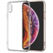 Husa De Protectie EDAR Pentru iPhone XS MAX , Transparenta, Silicon, Ultra Slim, Rezistenta La Apa, Socuri Si Zgarieturi
