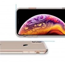 Husa De Protectie EDAR Pentru iPhone XS MAX , Transparenta, Silicon, Ultra Slim, Rezistenta La Apa, Socuri Si Zgarieturi