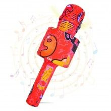 Microfon Wireless Karaoke SIKS, LY100, M2, Pentru Copii, Model Grafitti, 100hz, IOS, Android, Tableta, PC, Bluetooth, USB Microfon Wireless Karaoke SIKS, LY100, M2, Pentru Copii, Model Grafitti, 100hz, IOS, Android, Tableta, PC, Bluetooth, USB