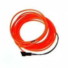 Fir neon EDAR lumina ambientala usor de instalat, auto, 5M, usb, multifunctional, Rosu