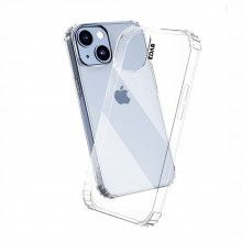 Husa De Protectie EDAR Pentru iPhone 13 Mini, Transparenta, Silicon, Ultra Slim, Rezistenta La Apa, Socuri Si Zgarieturi