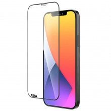 Folie din Sticla SIKS pentru iPhone 12 Mini, Aplicare Usoara, Anti-Amprenta, Duritate 9H, Transparenta