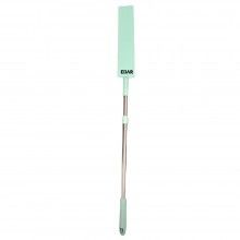 Stergator flexibil EDAR de praf, maner extensibil, talpa plata, 136 cm, turcoaz