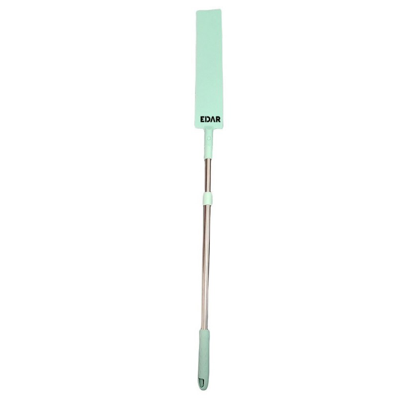Stergator flexibil EDAR de praf, maner extensibil, talpa plata, 136 cm, turcoaz Stergator flexibil EDAR de praf, maner extensibil, talpa plata, 136 cm, turcoaz