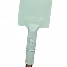 Stergator flexibil EDAR de praf, maner extensibil, talpa plata, 136 cm, turcoaz