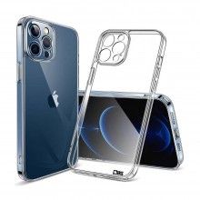 Husa SIKS pentru telefon iPhone 12 Pro, silicon subtire, ultra slim, gel, transparenta